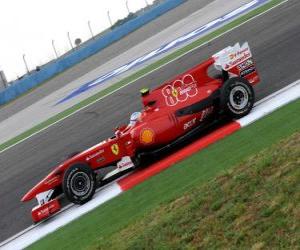 Puzzle Φερνάντο Αλόνσο - Ferrari - Κωνσταντινούπολη 2010 (Ferrari 800ης Grand Prix)